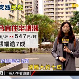 合宜宅租金過年前漲7成 住戶怒：突襲式漲價@newsebc
